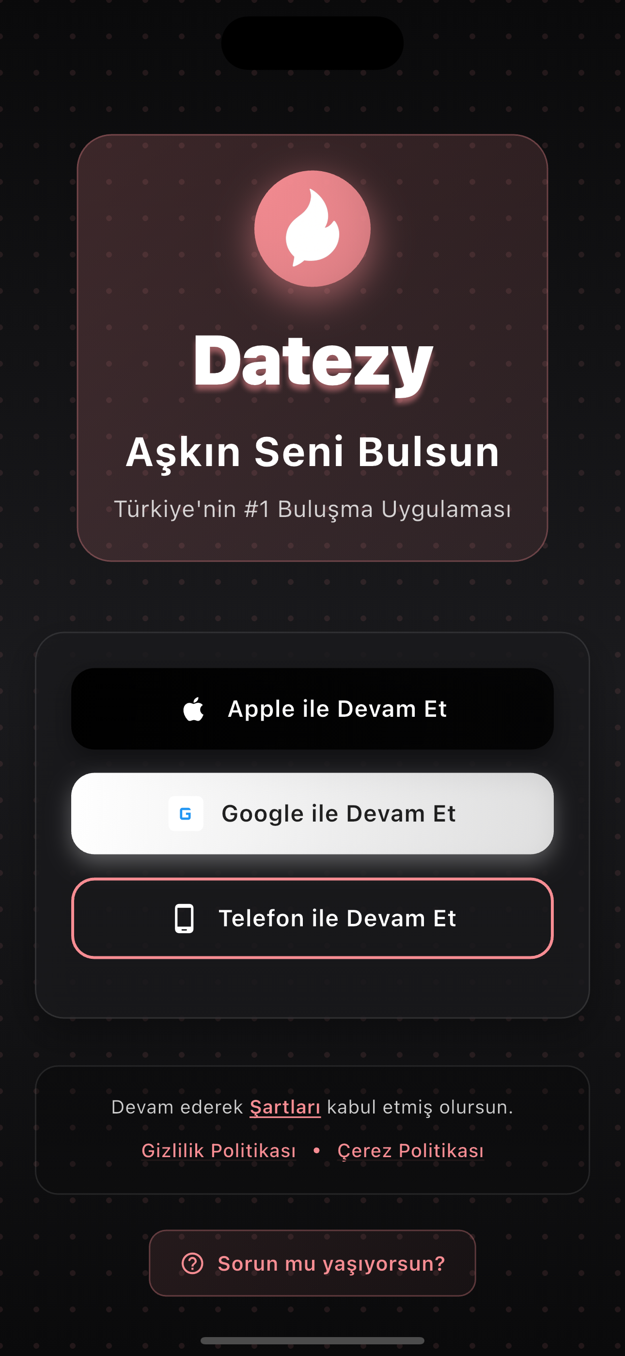 Giriş Ekranı